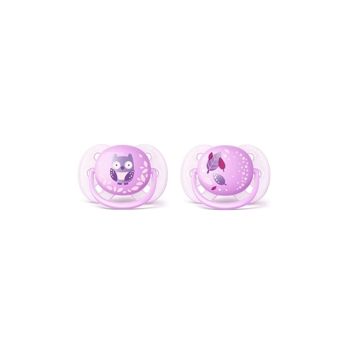 Avent Ultra Soft Desenli Emzik - 0-6 Kız