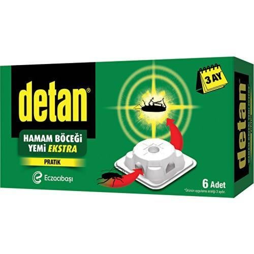 Detan Hamam Böceği Yemi Max 6 Adet