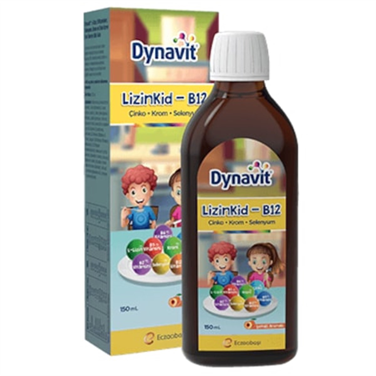 Dynavit Lizinkid-B12 Şurup 150 Ml