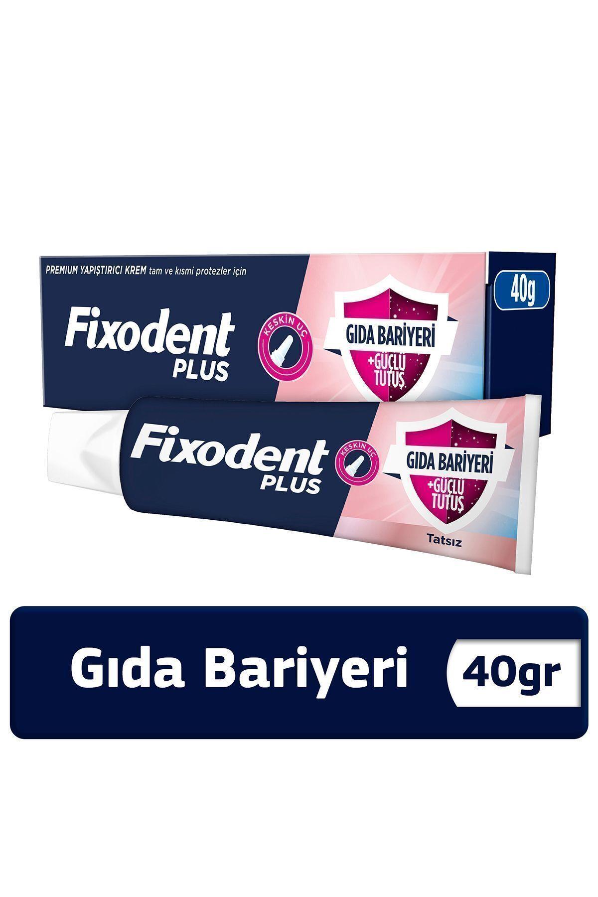 Fixodent Plus Gıda Bariyeri Protez Diş Yapıştırıcı 40 gr