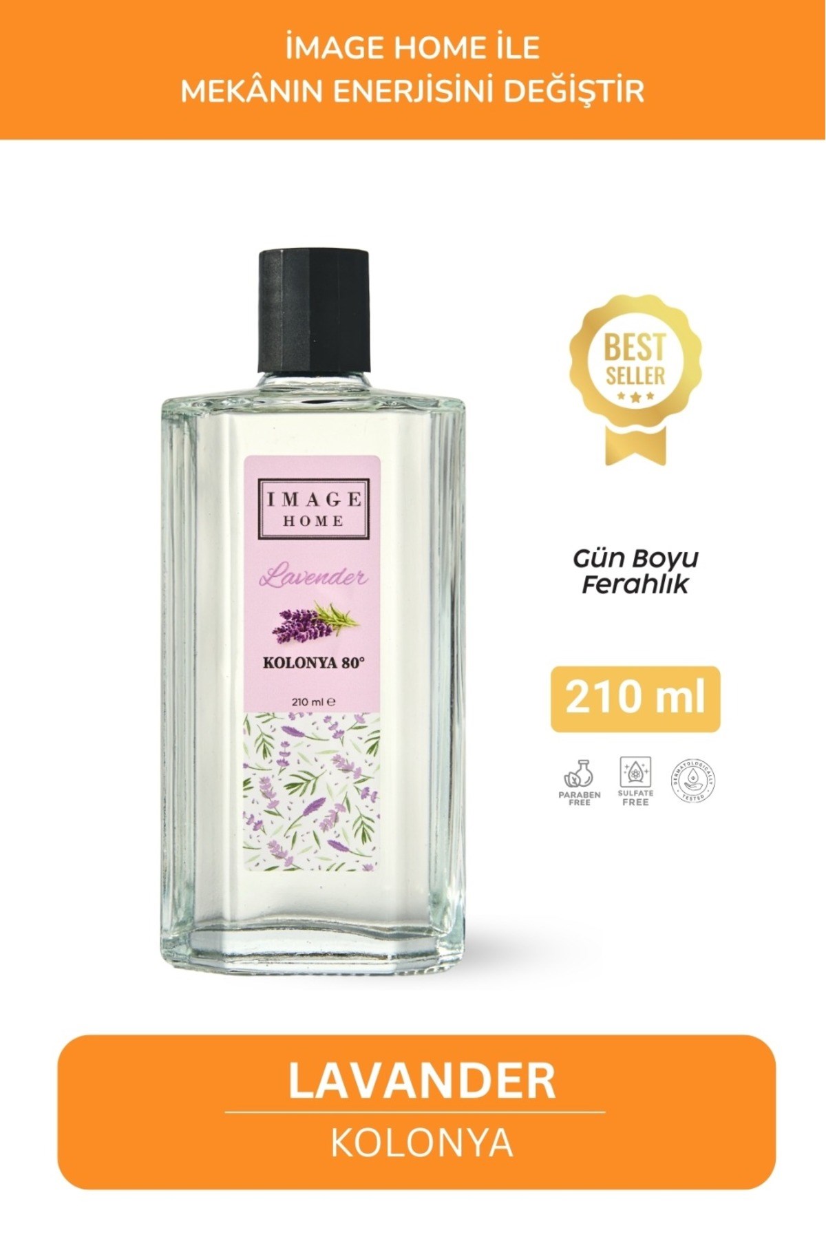 Image Home Cam Kolonya Lavanta 210 ml 