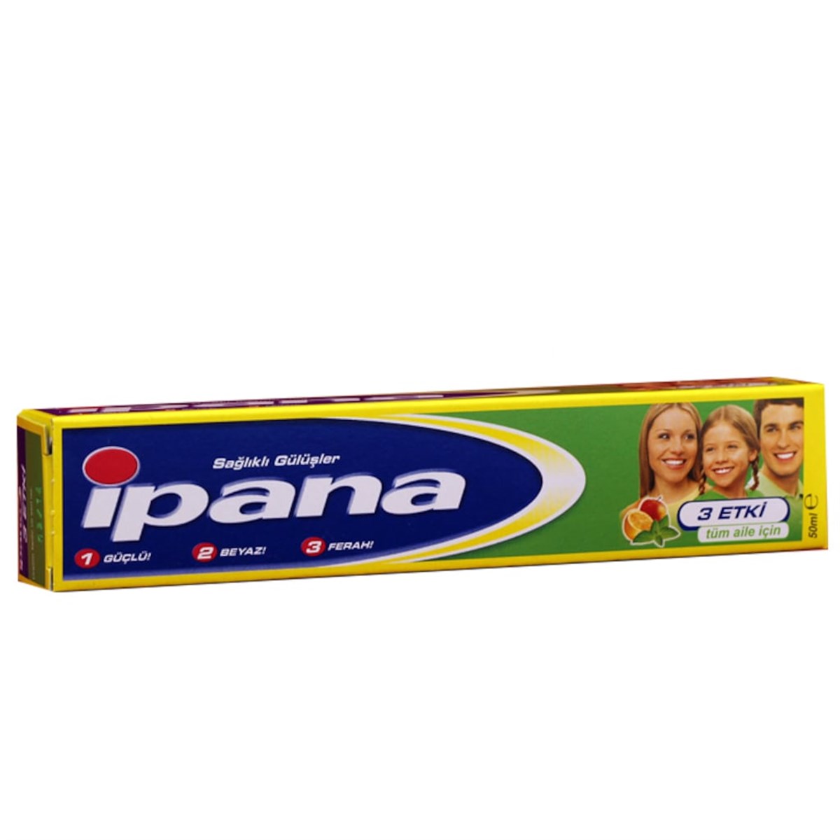 İpana 1 2 3 Sağlıklı Gülüşler Diş Macunu 50 ml
