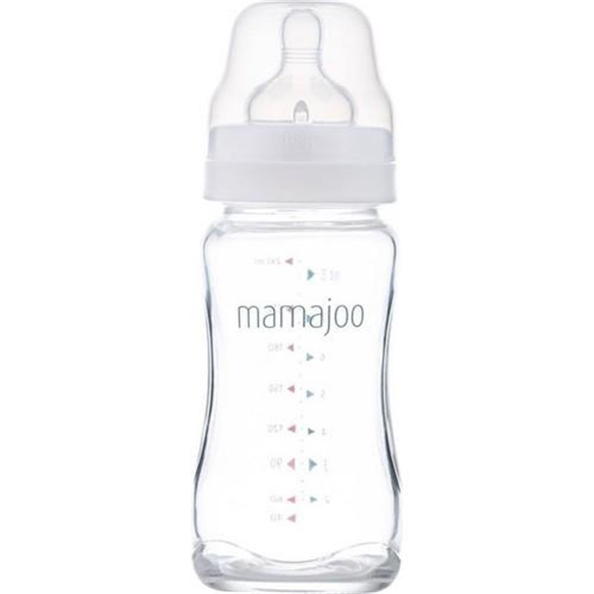Mamajoo Biberon Cam Ve Antikolik Biberon Emziği No:2/M 240 Ml