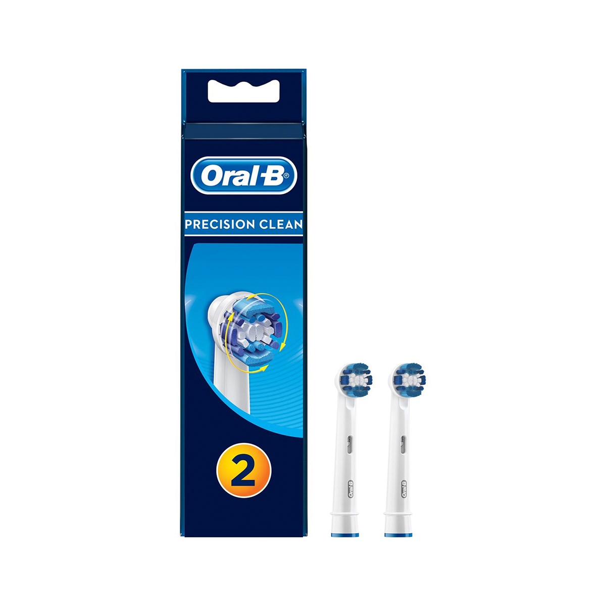 Oral-B Precision Clean 2'li Şarjlı Fırça Yedek Başlığı