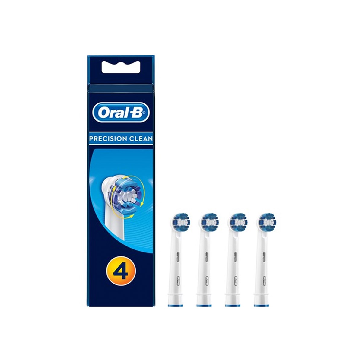 Oral-B Precision Clean 4'lü Şarjlı Fırça Yedek Başlığı
