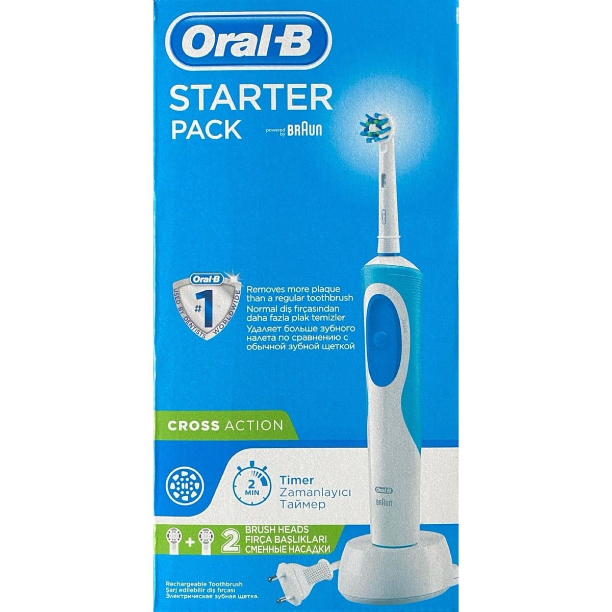 Oral B Şarjlı D100 Vitality Starter Box