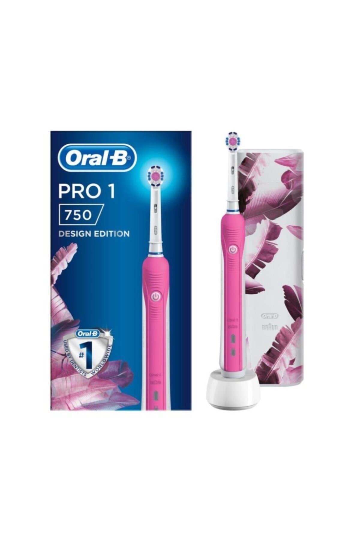 Oral B Şarjlı Pro 750 Pembe Over
