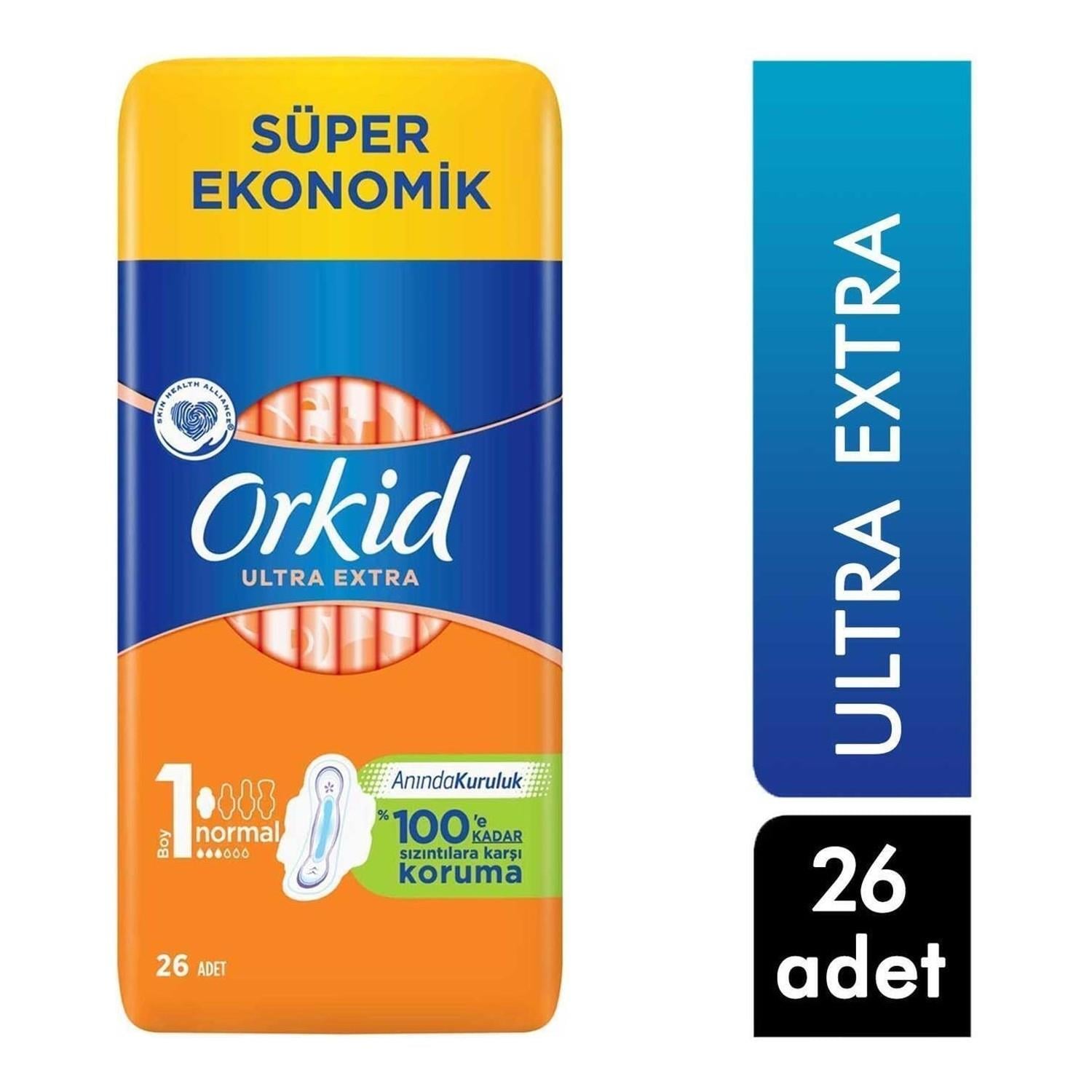 Orkid Ultra Extra 4'lü Normal 26'lı