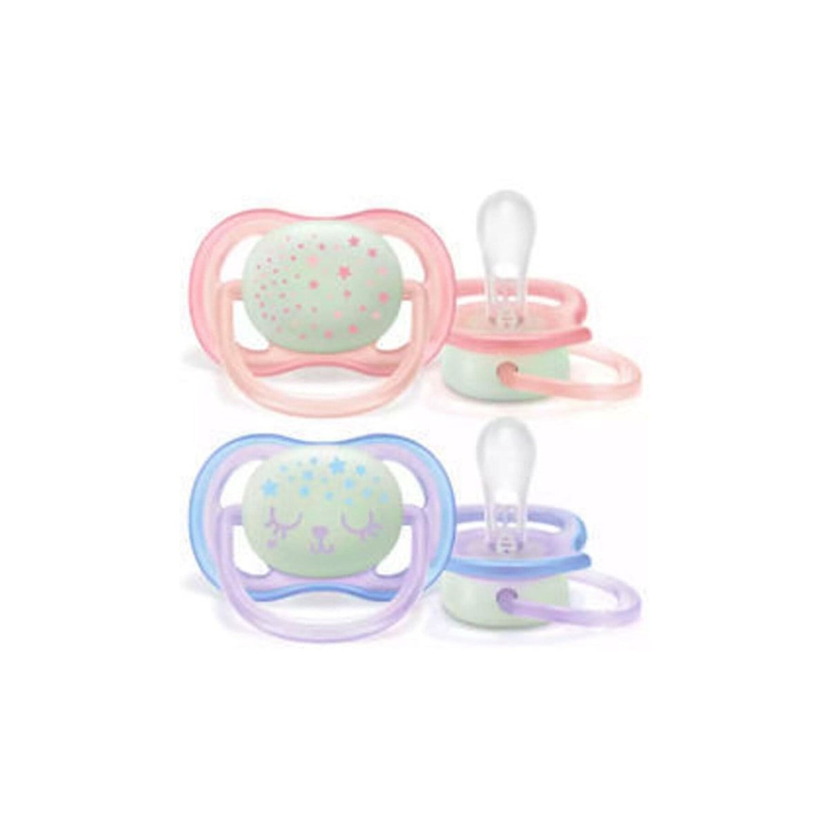 Philips Avent SCF376/12 Ultra Air Night 0-6 Ay Emzik 2'li