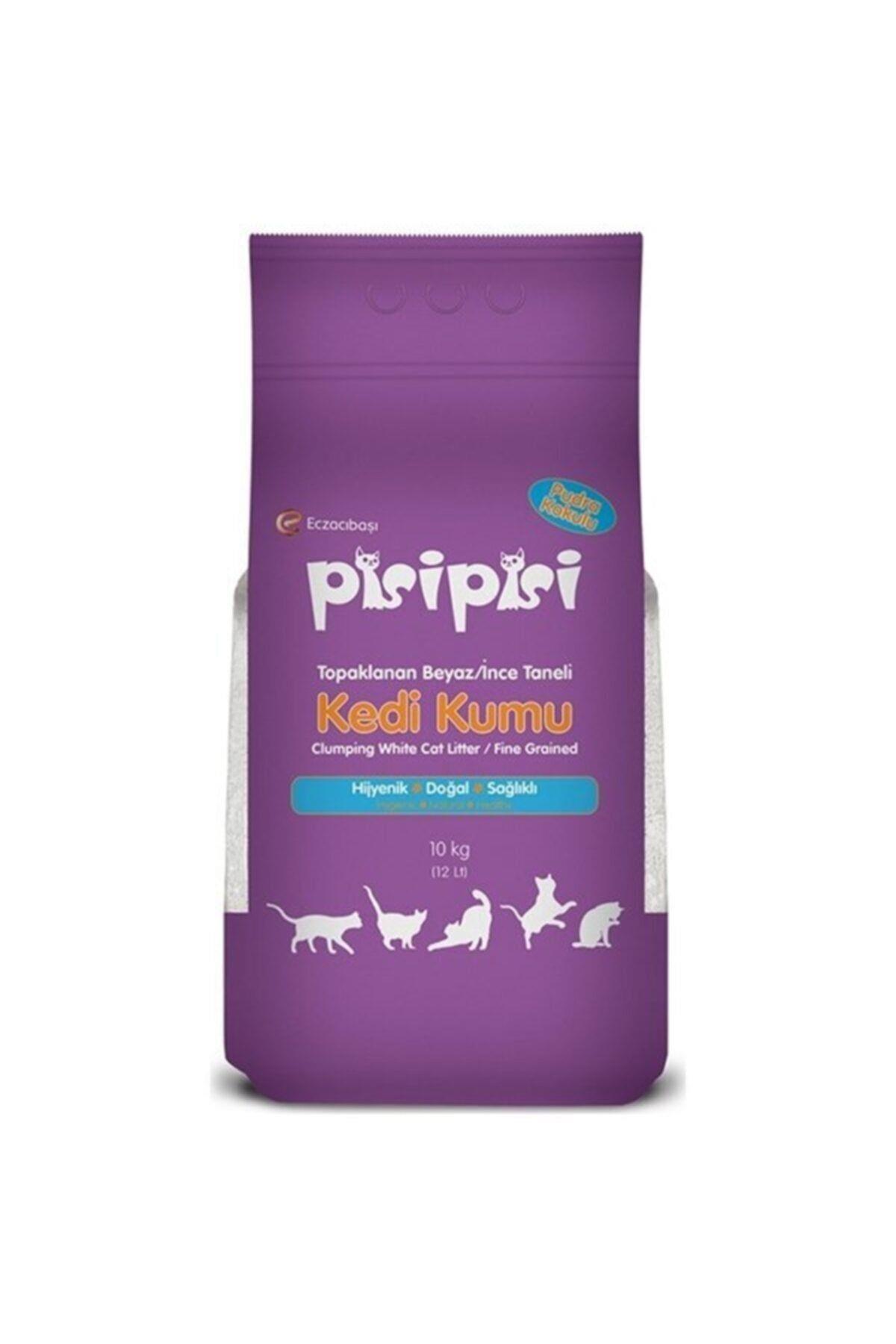 Pisipisi Eczacıbaşı Kedi Kumu Ince Pudralı 10kg