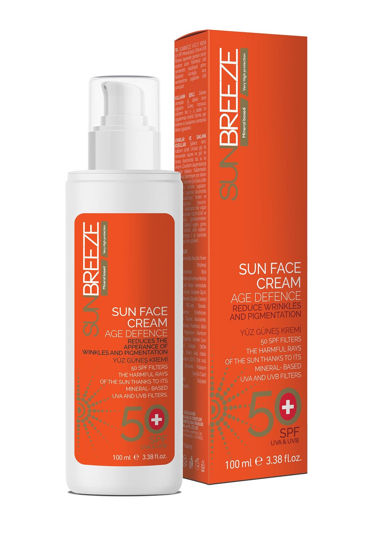 Sunbreeze Sun Face Cream 50 Spf 100 ml 