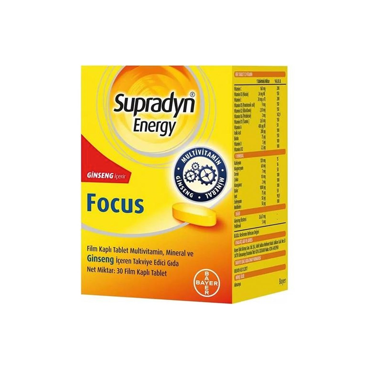Supradyn Energy Focus 30 TB