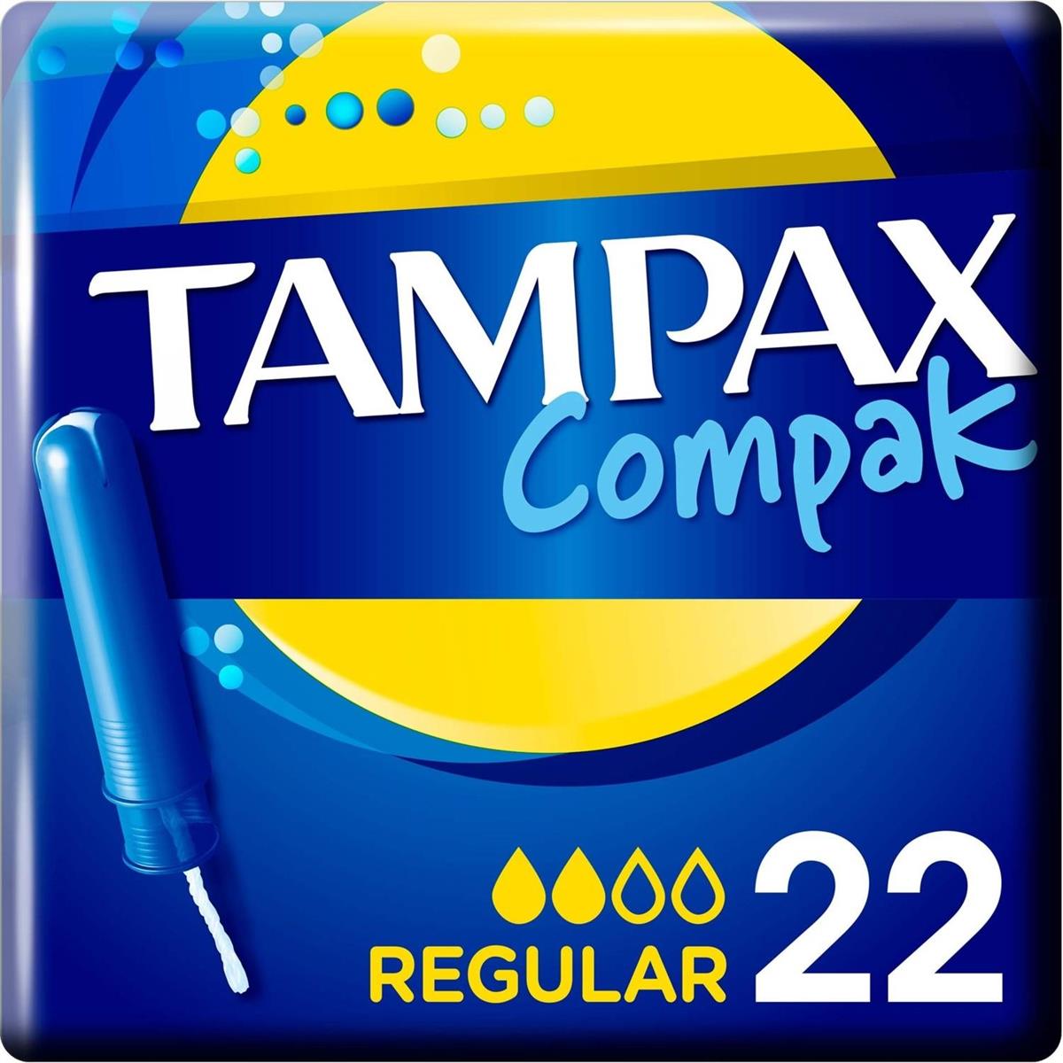 Tampax Compak Tampon Normal 22'li