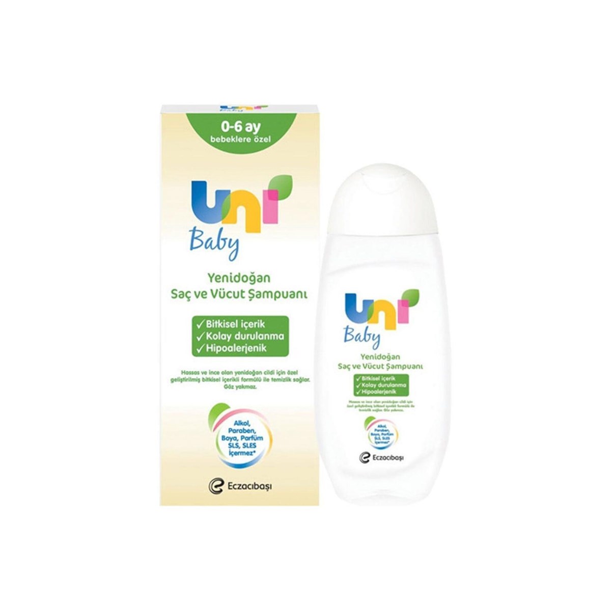 Uni Baby Yenidoğan Şampuan 200 ml