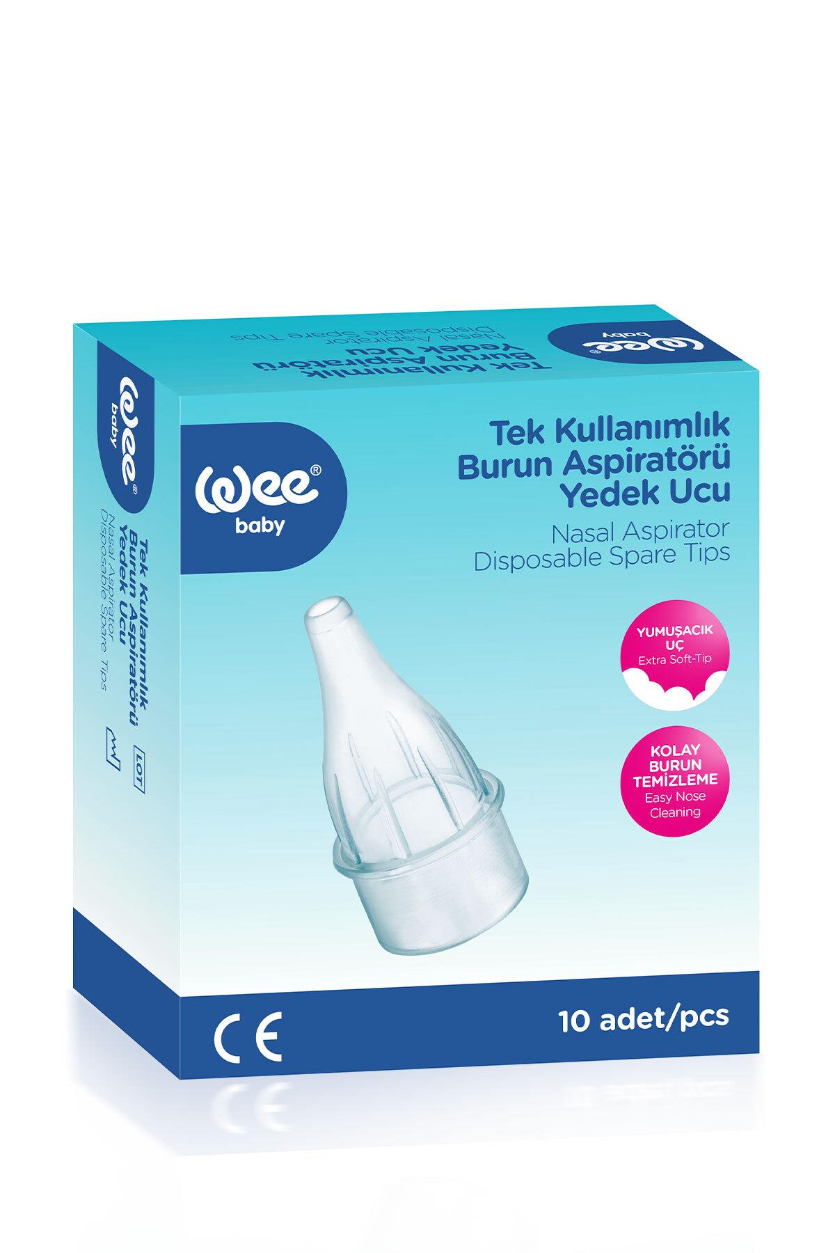 Wee Baby Burun Aspiratörü Nasal Yedek Ucu 10 Adet