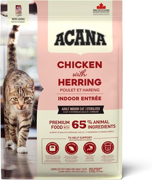 Acana Indoor Entree Sterilised Kısırlaştırılmış Kedi Maması 4,5 kg