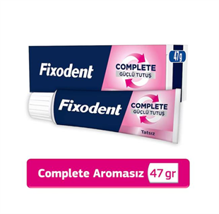 Fixodent Complete Güçlü Tutuş Aromasız 47 gr