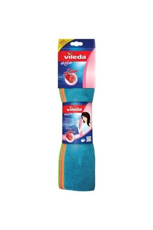 Vileda Mikrofiber Colors Xl Temizlik Bezi 4'lü