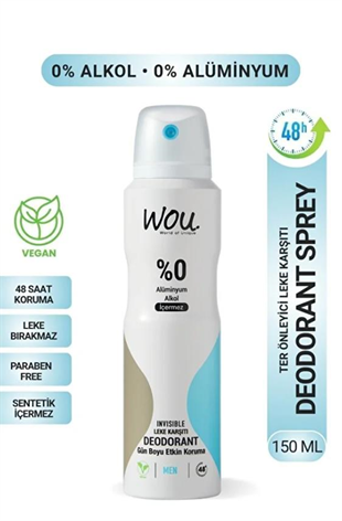 Wou Deodorant 150 ml Men