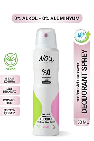 Wou Deodorant 150 ml Women