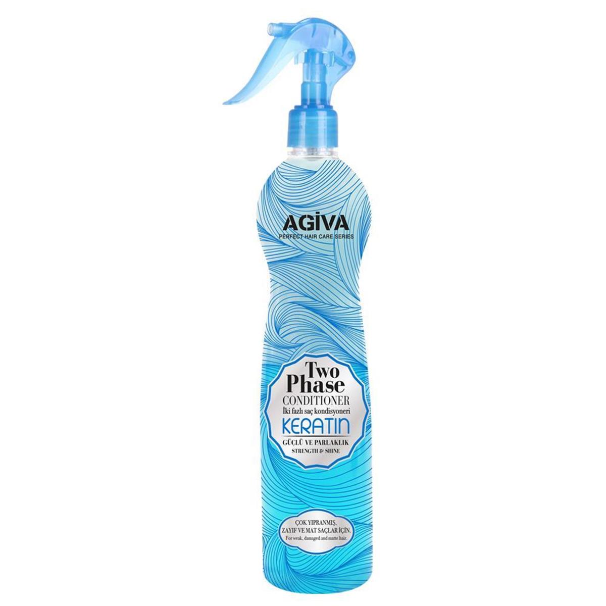 Agiva İki Fazlı Fön Suyu 400 ML (Keratin)