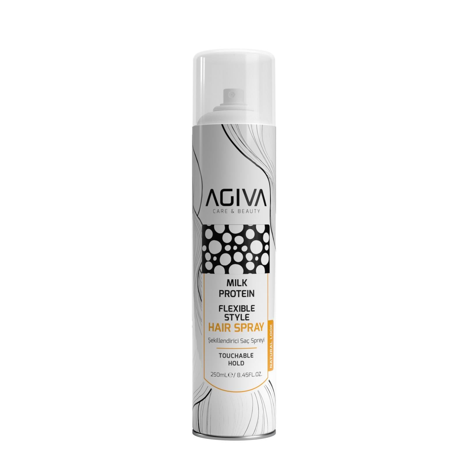 Agiva Milk Protein Saç Bakım Spreyi – Kuru ve Yıpranmış Saçlar İçin Onarıcı Bakım 250 ml