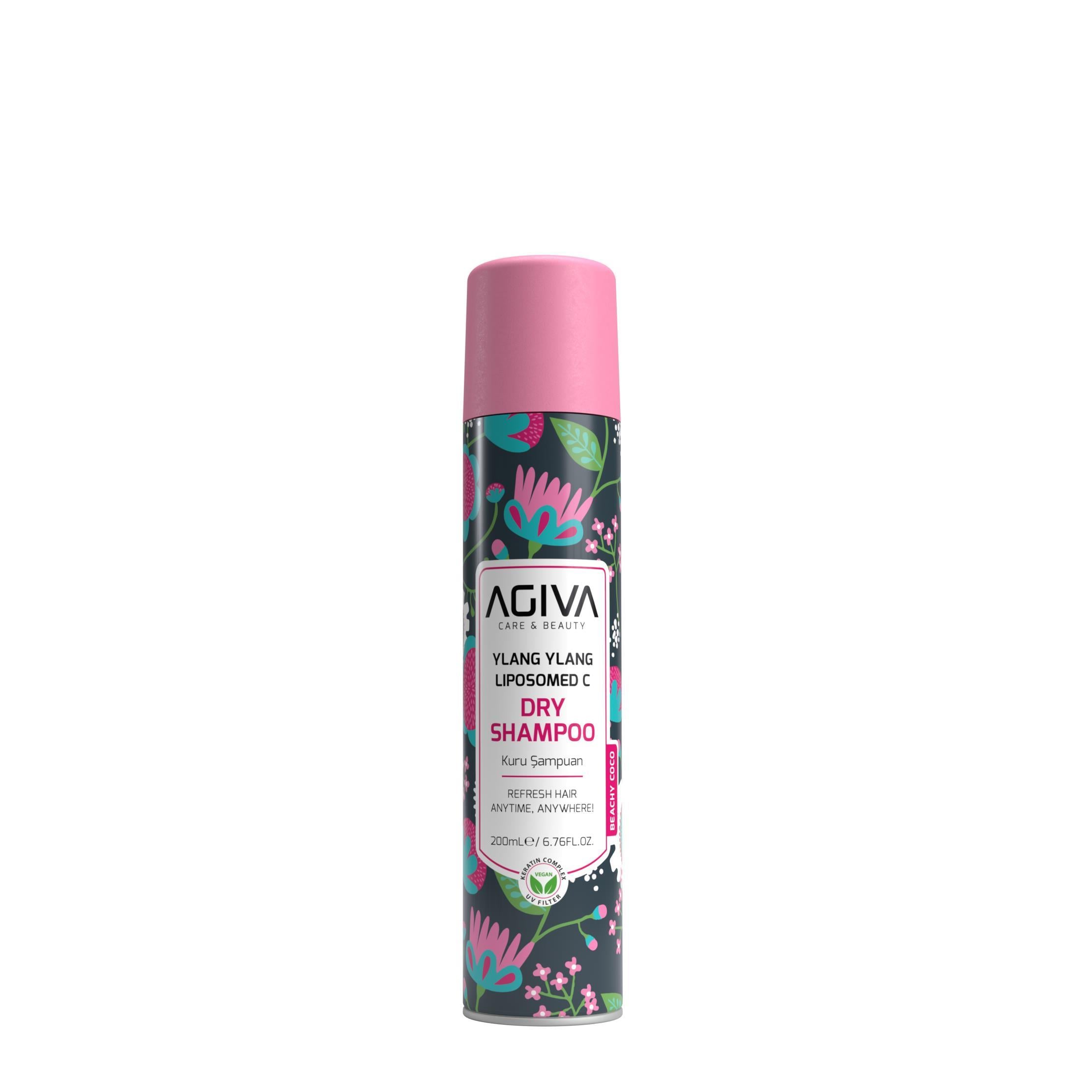 Agiva Ylang Ylang Liposom C Saç Bakım Kuru Şampuan 200 ml - Onarıcı & Bitkisel Bakım