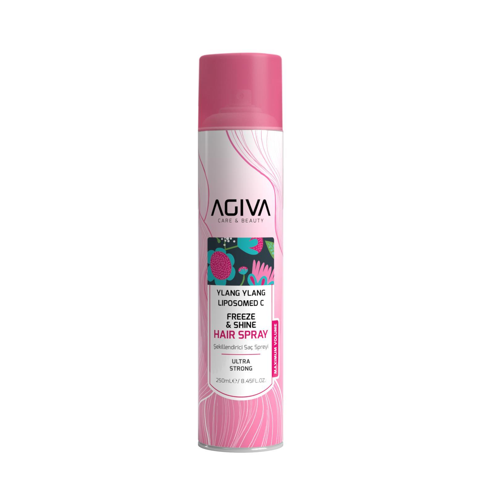 Agiva Ylang Ylang Liposom C Saç Bakım Spreyi 250 ml - Onarıcı & Bitkisel Bakım