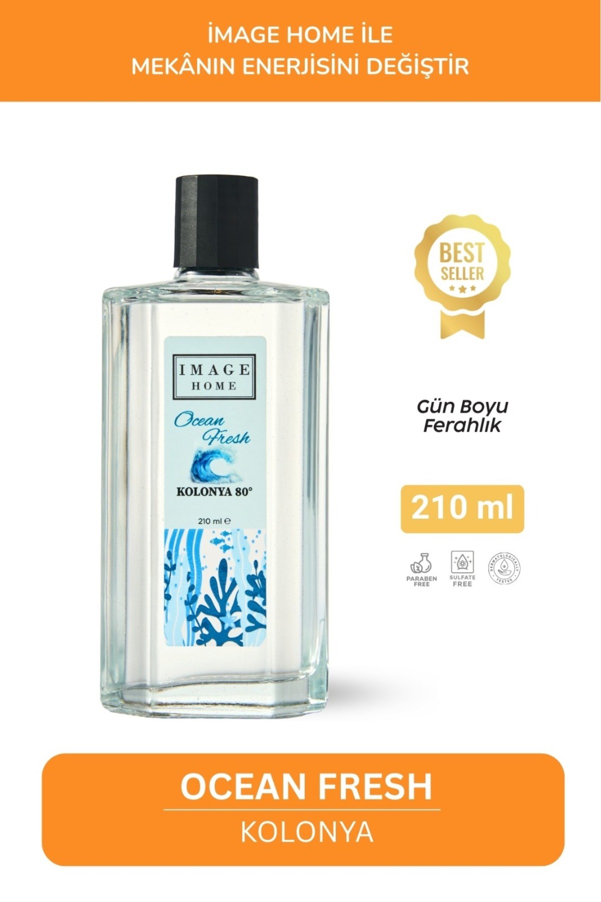 Image Home Cam Kolonya Ocean Fresh 210 ml 