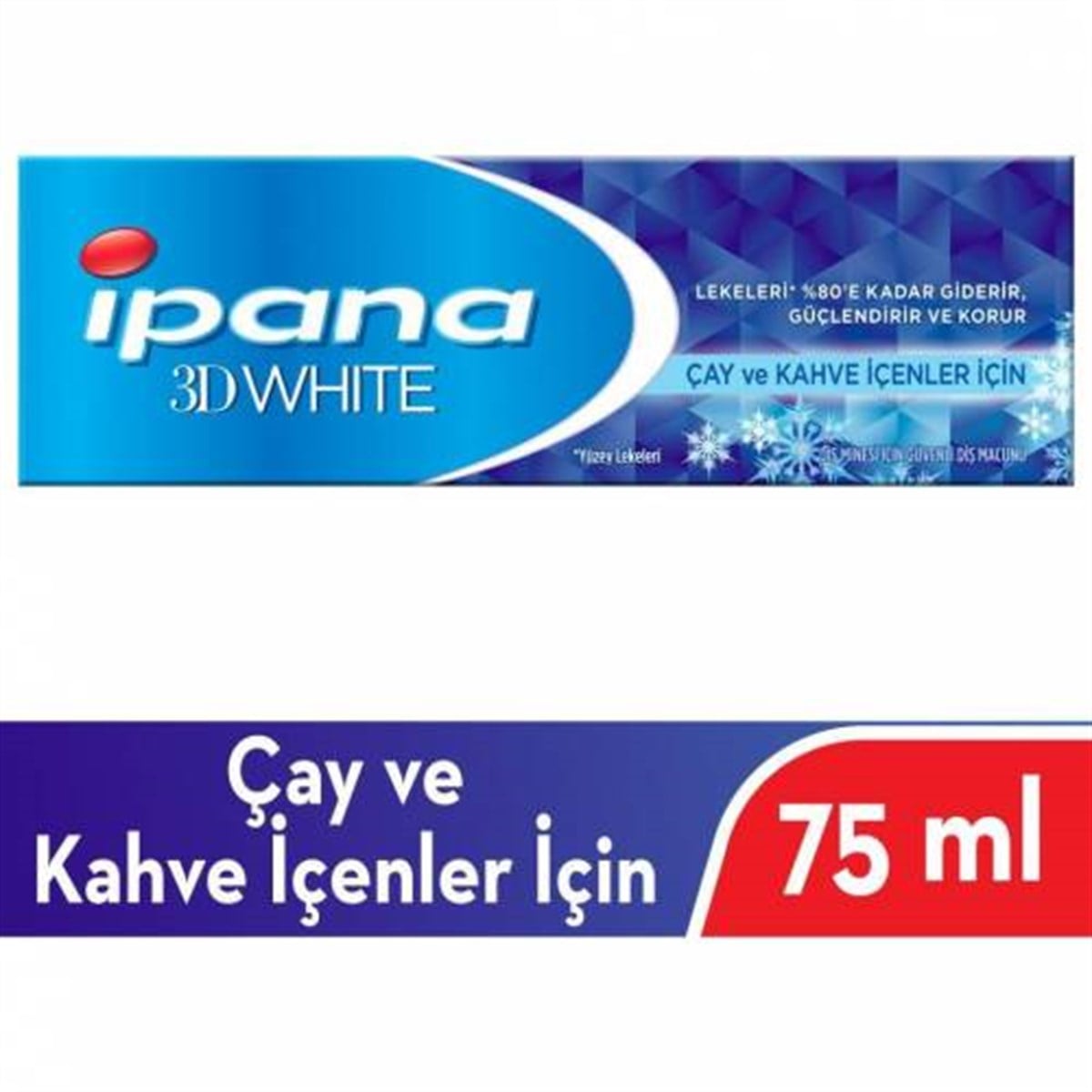 İpana 3 Boyutlu Beyazlık Çay-Kahve 75 ml