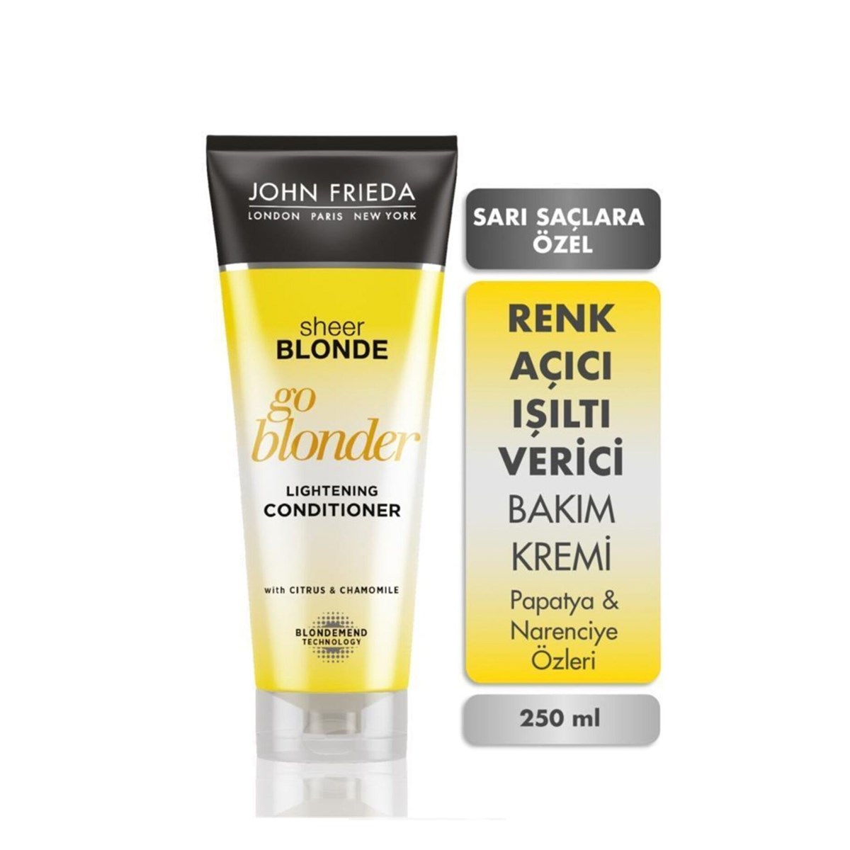 John Frieda Sarı Saç Kremi