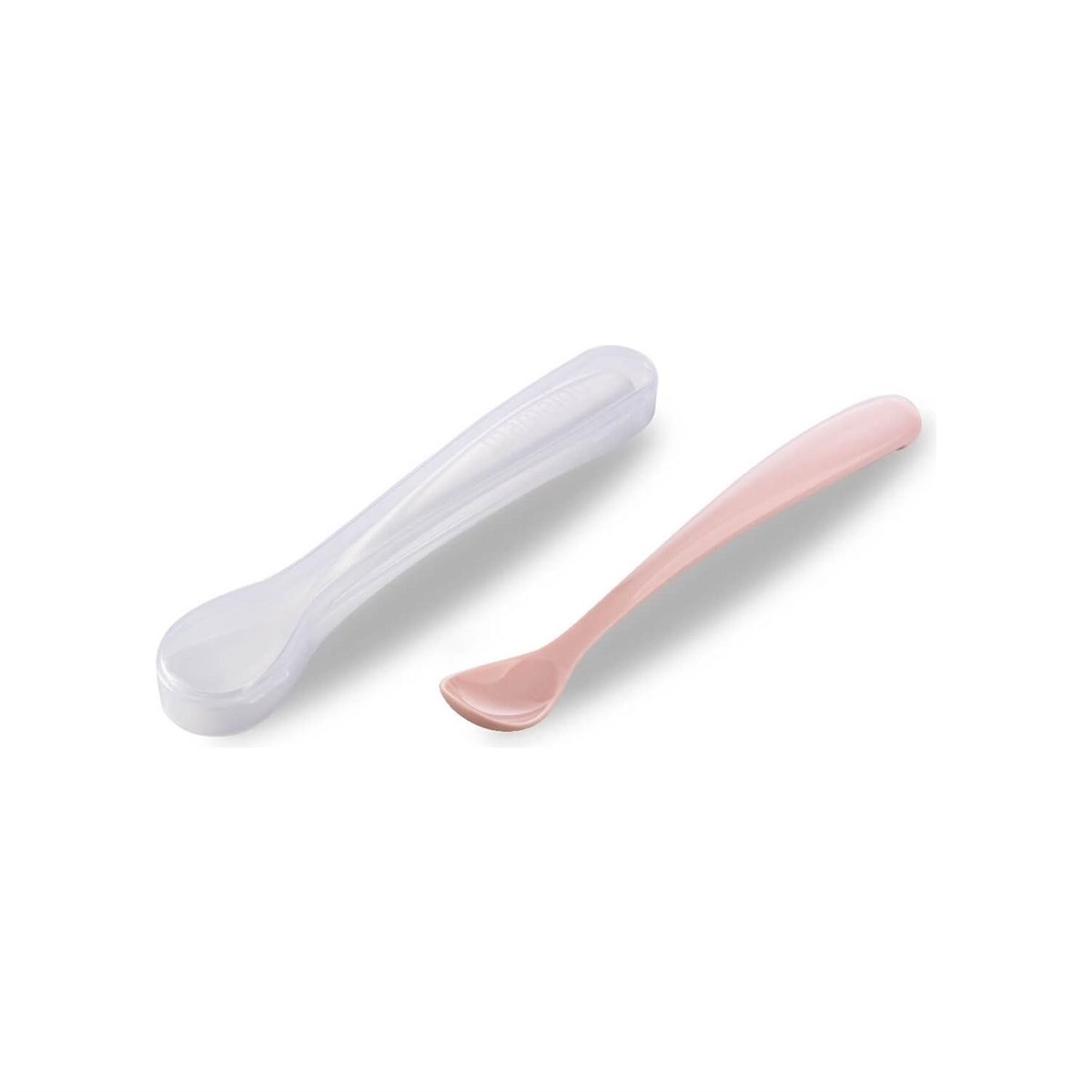 Mamajoo Beslenme Kaşığı Saklama Kutulu Powder Pink 2 li