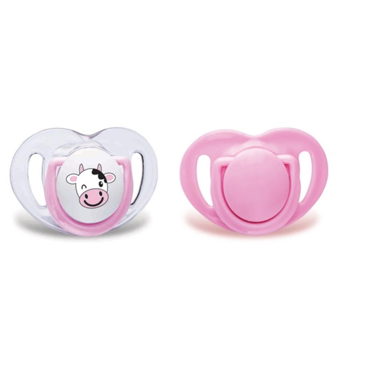 Mamajoo Emzik İnek & Pembe Desenli 6 Ay+ 2 li