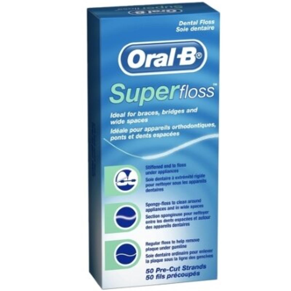Oral-B Diş İpi Super Floss 50'li