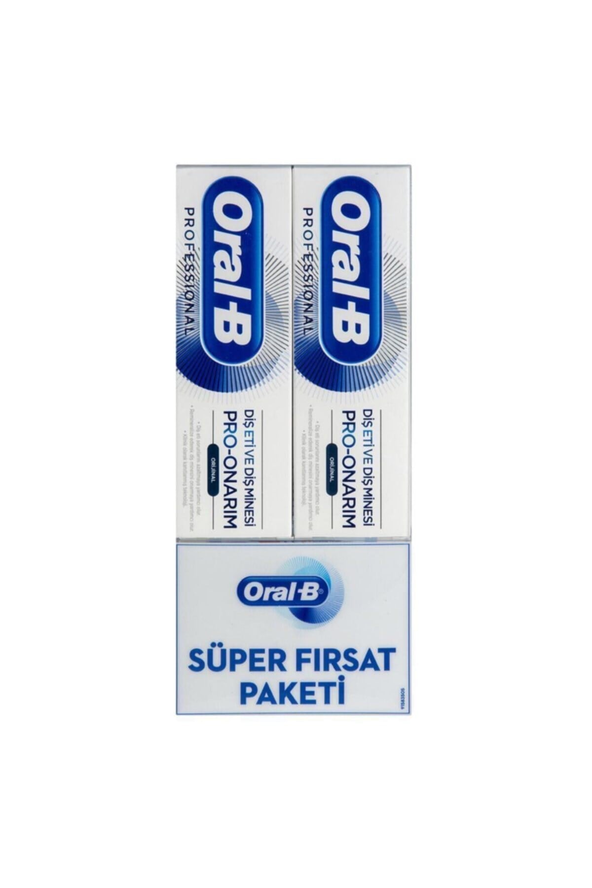 Oral-B Diş Macunu Pro-Onarım Original 75 ml 2'li