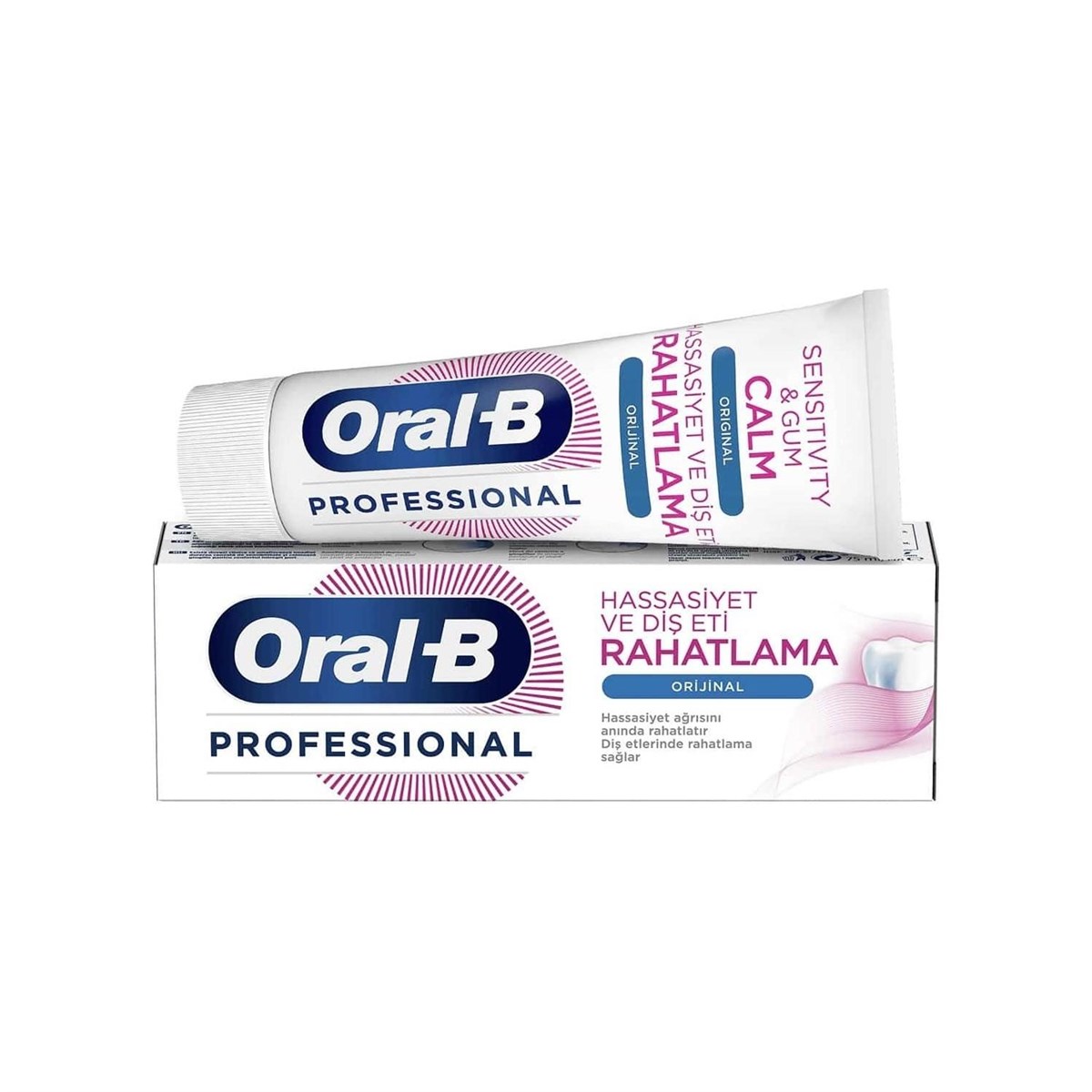 Oral-B Professional Hassasiyet ve Diş Eti Rahatlama Orijinal Diş Macunu 75 ml