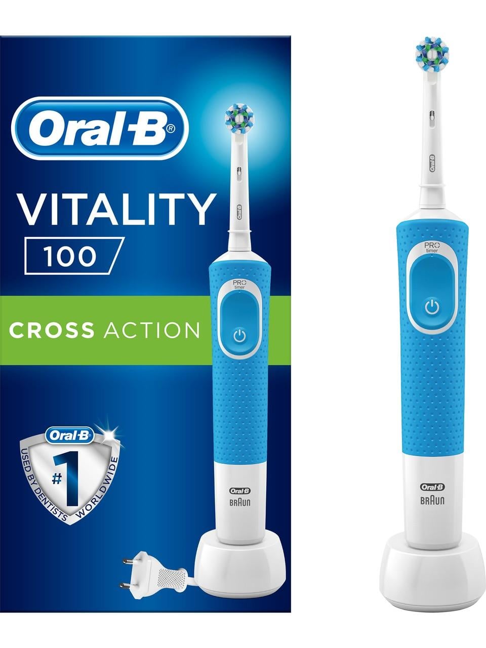 Oral-B Şajlı Vitalıty D100 Cossaction Blue