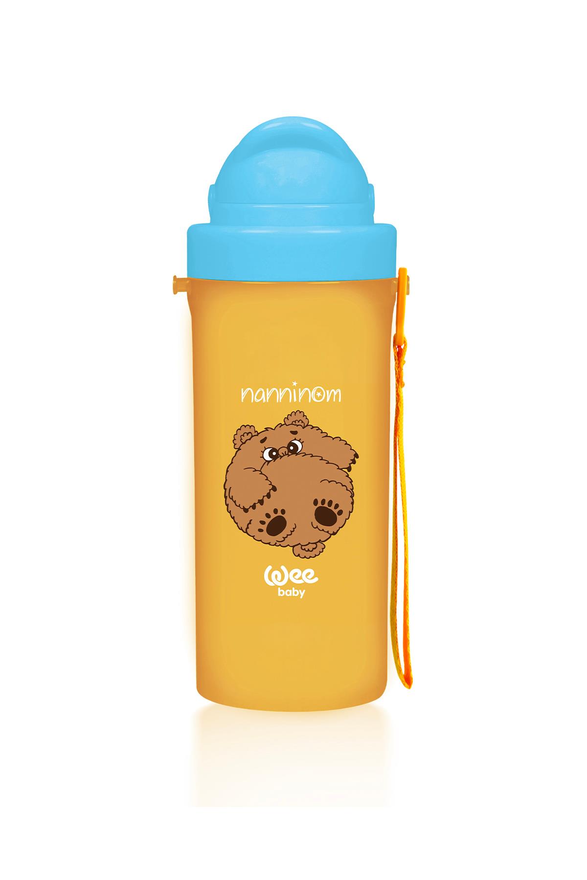 Wee Baby Nanninom Pipetli Bardak 300 ml Turuncu