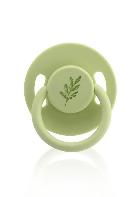 Wee Baby Pure Yuvarlak Uçlu Kauçuk Emzik No:1 0-6 ay Yeşil