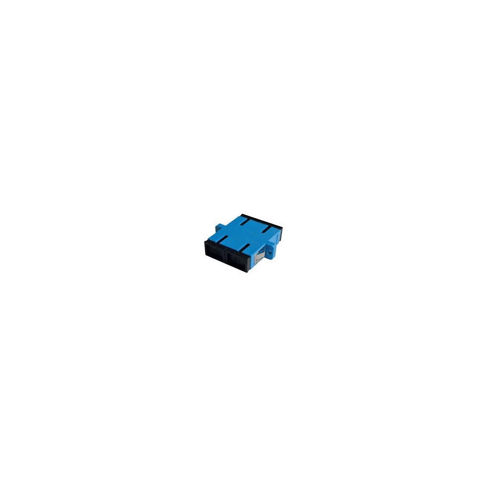 04SCUWHSMDXB2PT Adapter-SC/UPC-With flange-Duplex-SM -Blue-Two-pie