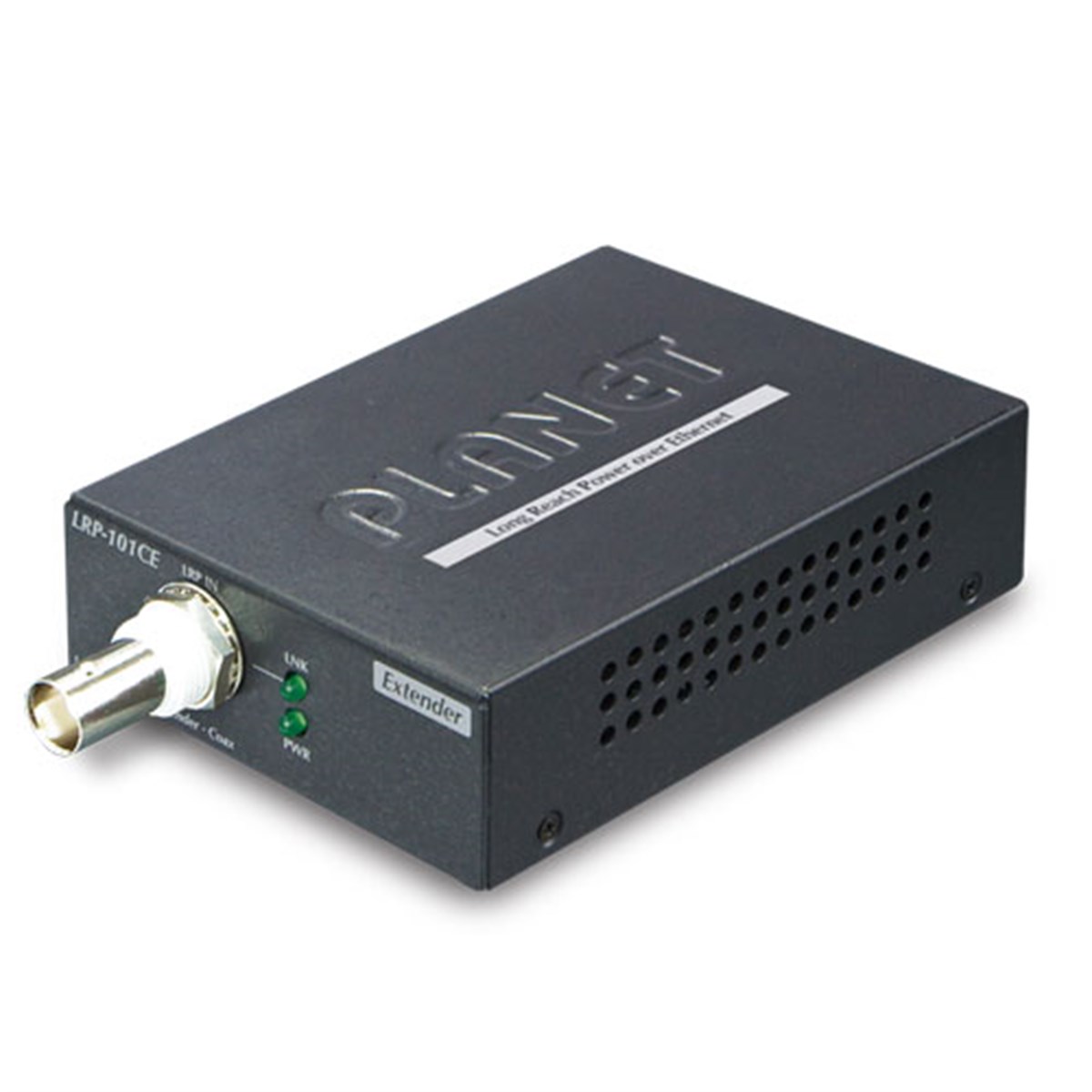 1-Port Long Reach PoE over Coaxial Extender