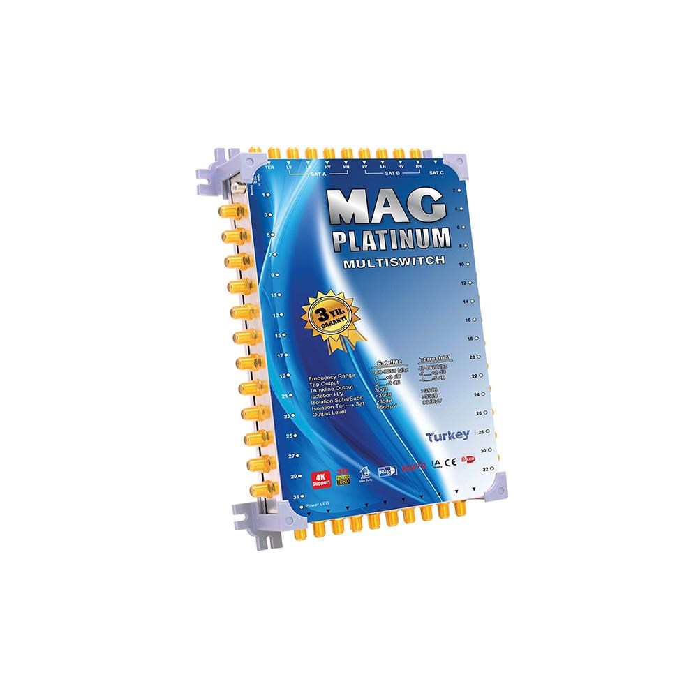 10X64 SONLU UYDU SANTRALİ MAG PLATINUM 10903