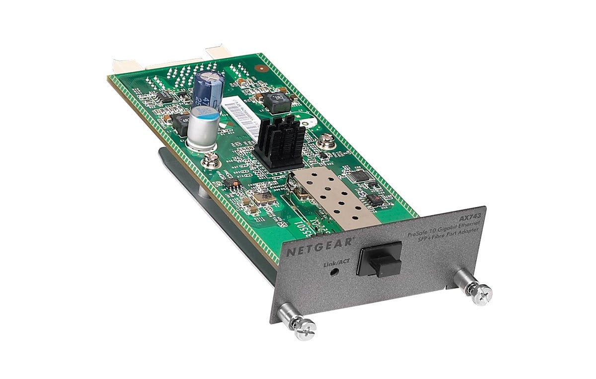 10GE SFP+ Fiber Port Adapter (for use of 3rd-4rd 10GE modul in with GSM73xxS swiches)