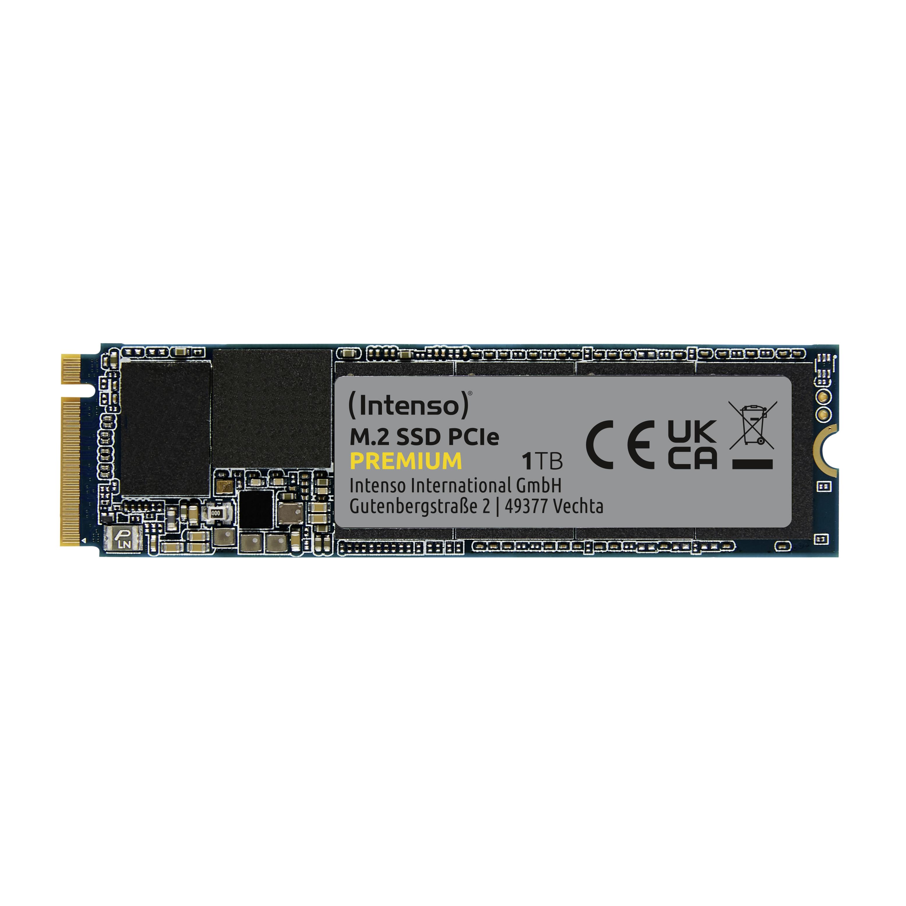 1TB INTENSO PREMİUM 3835460 GEN3x4 2100/1700MB/s SSD