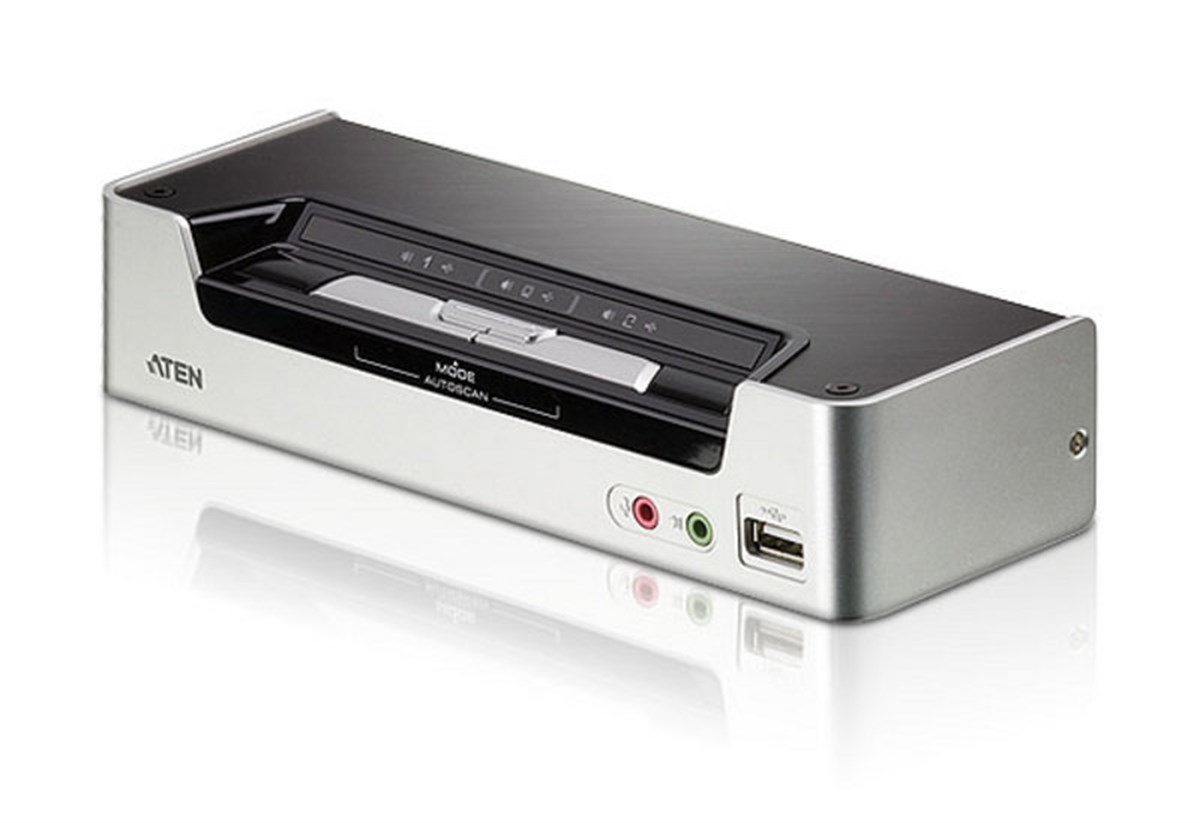 2 Port USB 2.0 HDMI KVMP™ (Keyboard/Video Monitor/Mouse) Periferi Switch