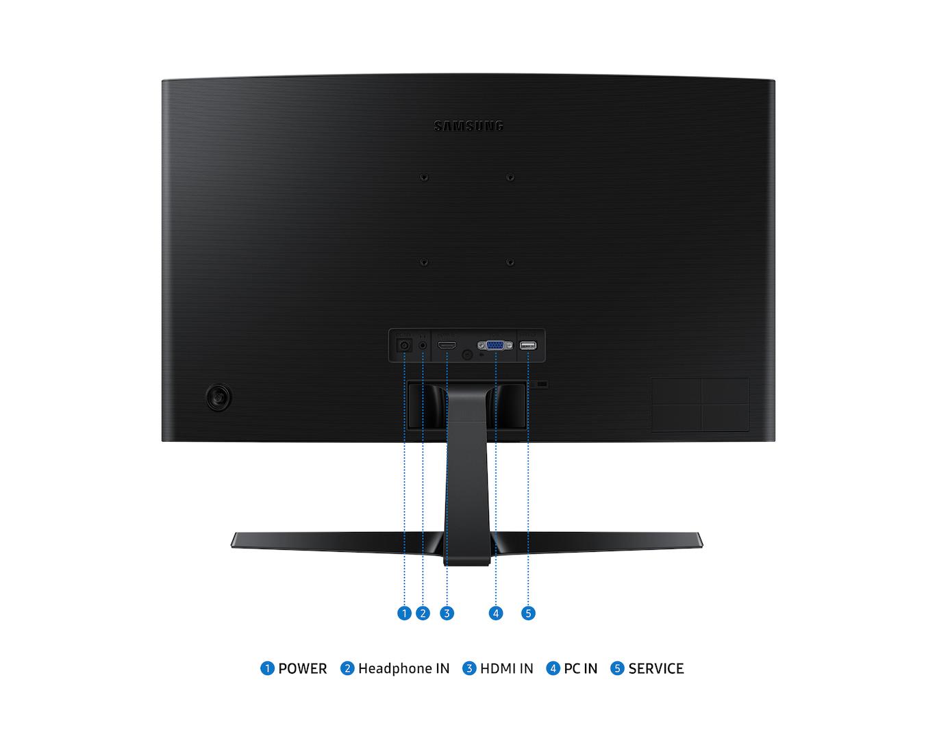 24 SAMSUNG LS24D366GAUXUF 4MS 100HZ CURVED