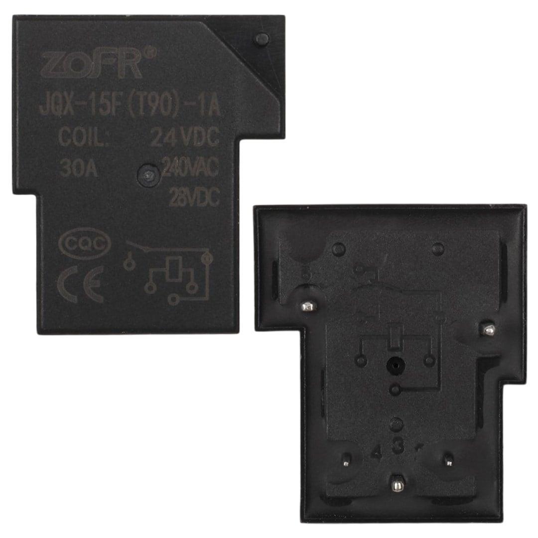 24V 30A 5 Pin Röle (JQX-15F-T90-24VDC)