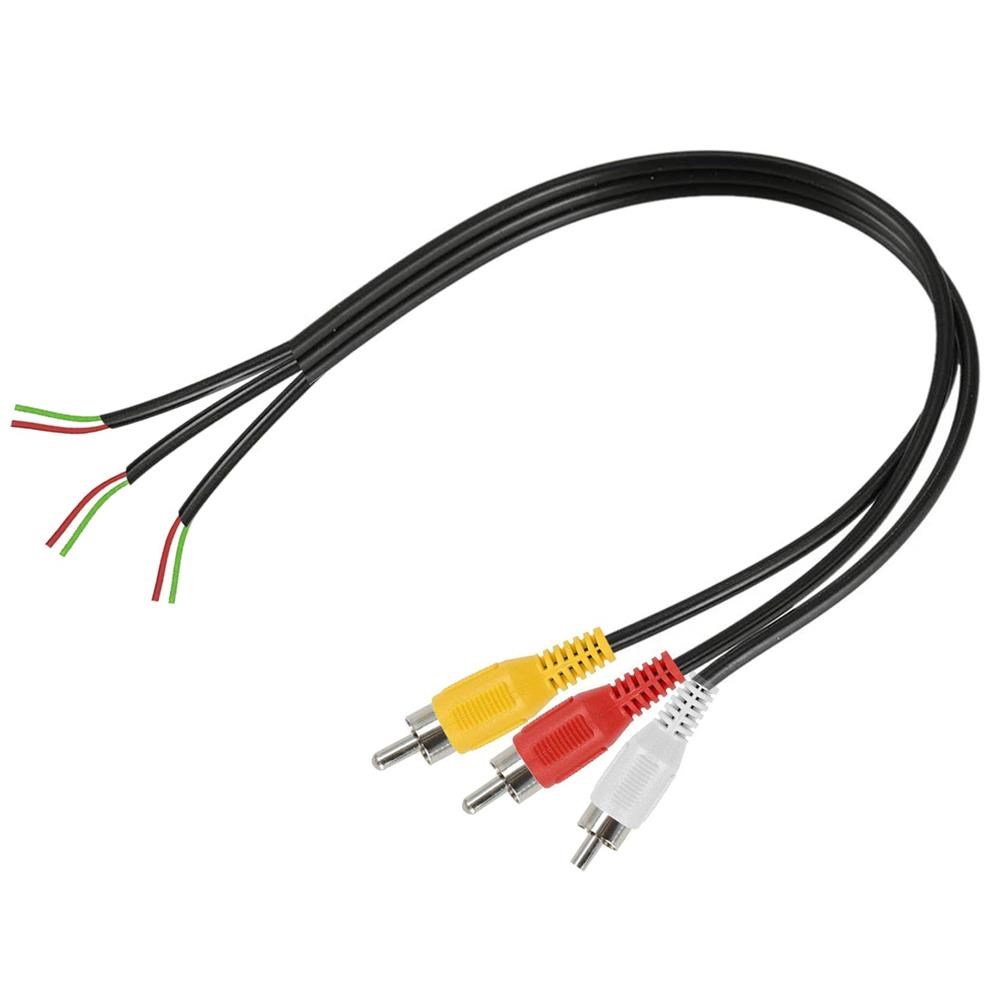 3 RCA AV TAMİR KABLO 50CM