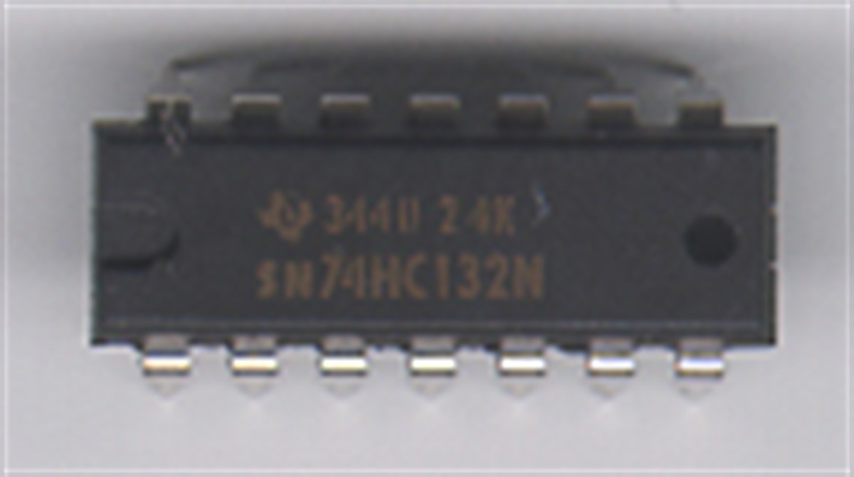 4 2-INPUT SCHMITT NAND GATE