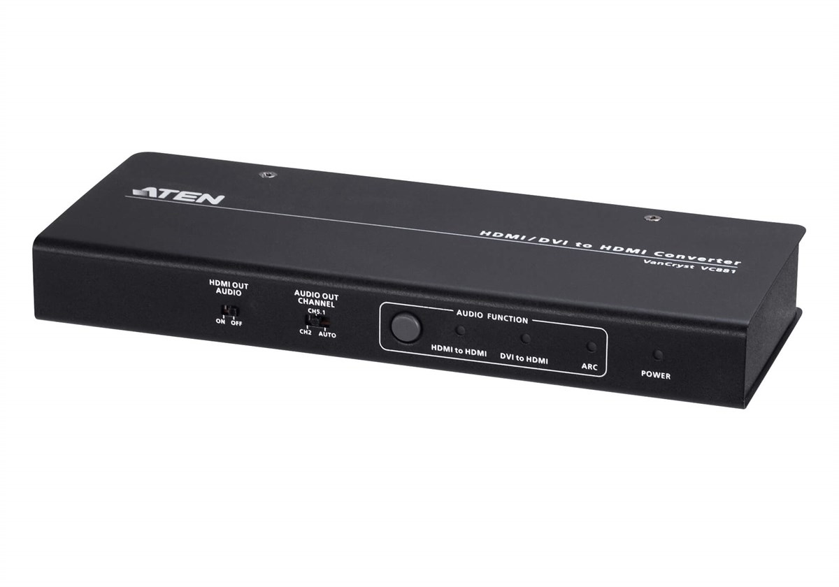 4K HDMI/DVI <-> HDMI Sinyal Çeviricisi ve Ses Sinyali Ayırıcısı<br>
4K HDMI/DVI to HDMI Converter with Audio De-embedder